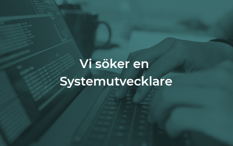 Systemutvecklare position på Addedo. Vi söker dig som brinner för programvaruutveckling! Utveckling av finansiell programvara, business Intelligence-verktyg. systemutveckling i C# och .NET. Utveckling av finansiell programvara.