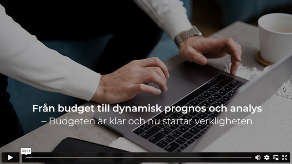 Webinarinspelning om budget och prognos